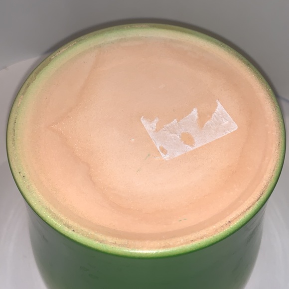 Scheurich pottery ceramic planter, green gradients around the body - Picture 4 of 5